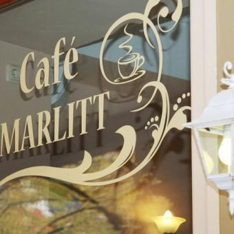 Cafe Marlitt Appartement Arnstadt Buitenkant foto