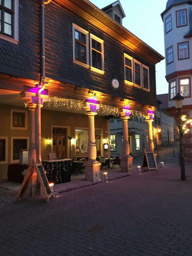 Cafe Marlitt Appartement Arnstadt Buitenkant foto